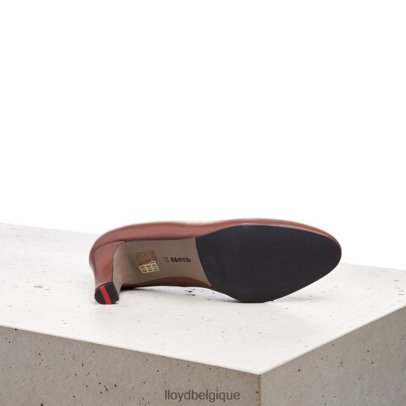 LLOYD escarpins en cuir lisse femmes brun 4Z6Z661050 chaussures