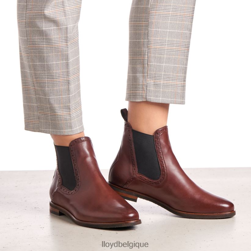 LLOYD facile à enfiler dans des bottines femmes brun 4Z6Z661004 chaussures