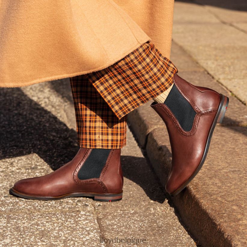 LLOYD facile à enfiler dans des bottines femmes brun 4Z6Z661004 chaussures