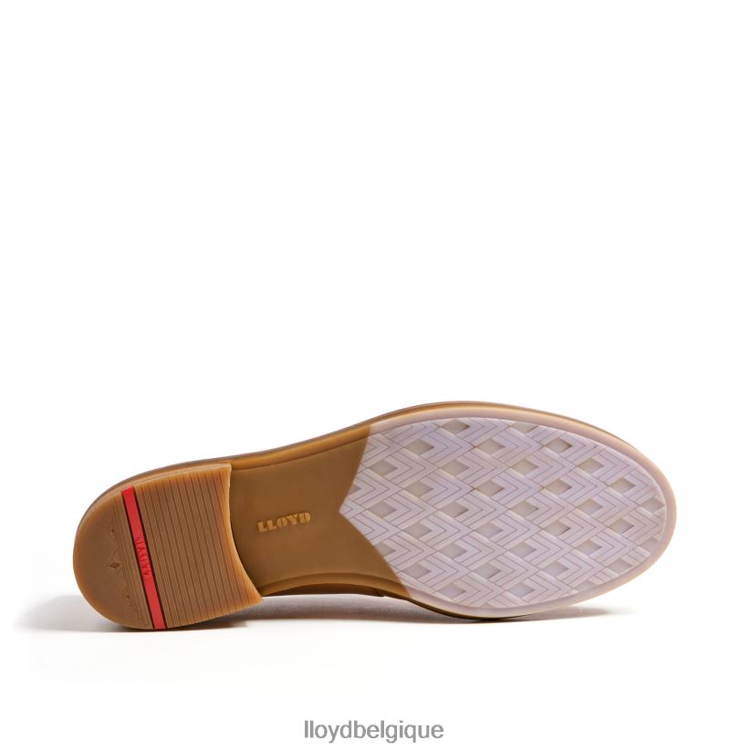 LLOYD pantoufle en cuir femmes brun 4Z6Z661077 chaussures