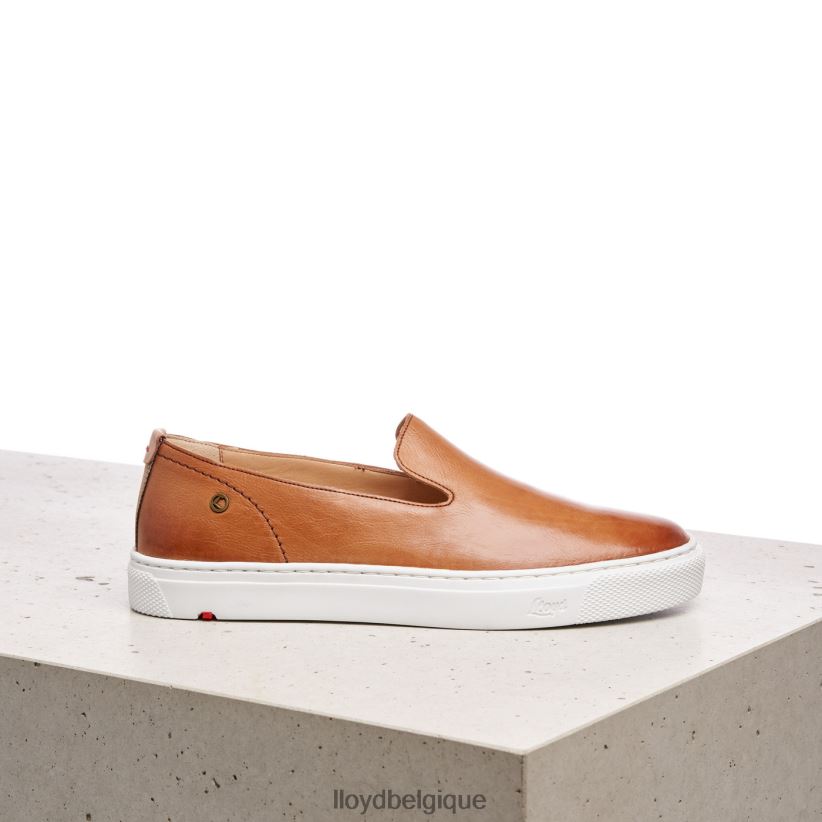 LLOYD pantoufle en cuir femmes brun 4Z6Z661349 chaussures