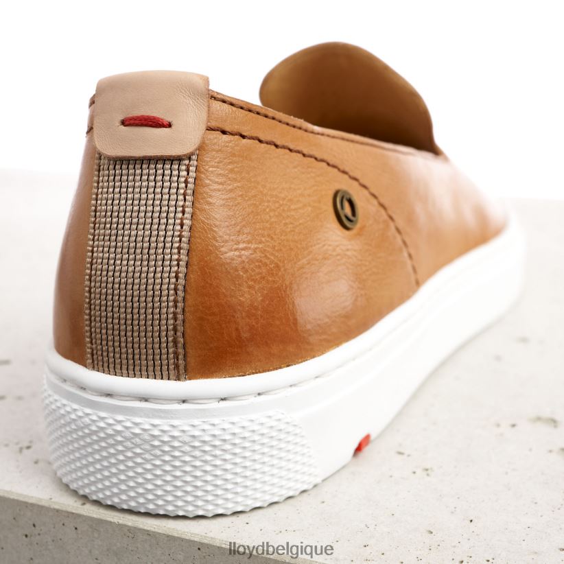 LLOYD pantoufle en cuir femmes brun 4Z6Z661349 chaussures