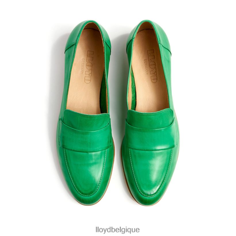 LLOYD pantoufle en cuir femmes vert 4Z6Z661120 chaussures