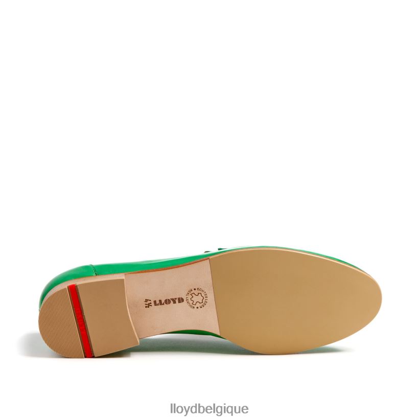 LLOYD pantoufle en cuir femmes vert 4Z6Z661120 chaussures