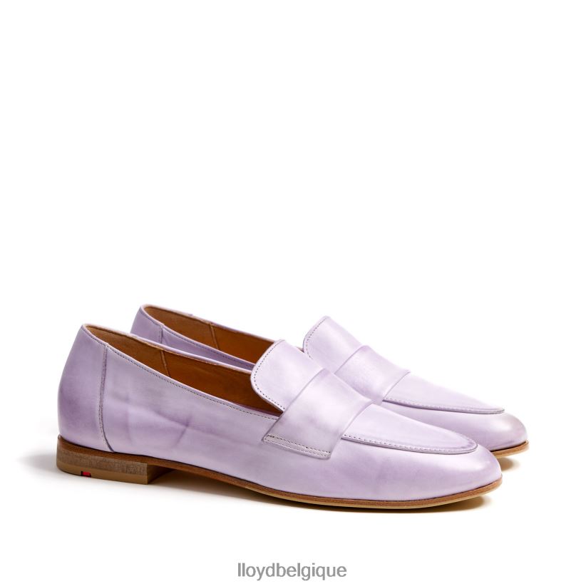 LLOYD pantoufle en cuir femmes violet 4Z6Z661128 chaussures