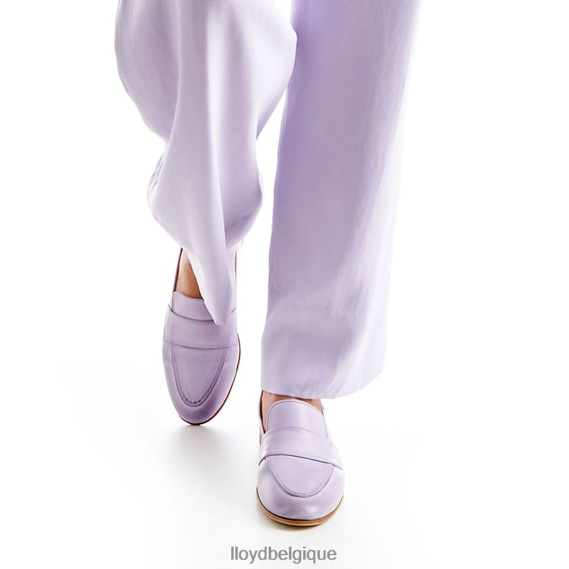 LLOYD pantoufle en cuir femmes violet 4Z6Z661128 chaussures