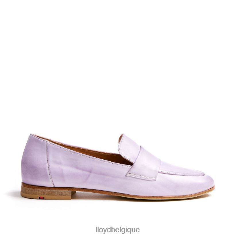 LLOYD pantoufle en cuir femmes violet 4Z6Z661128 chaussures