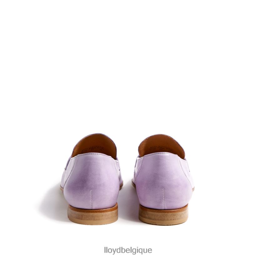 LLOYD pantoufle en cuir femmes violet 4Z6Z661128 chaussures