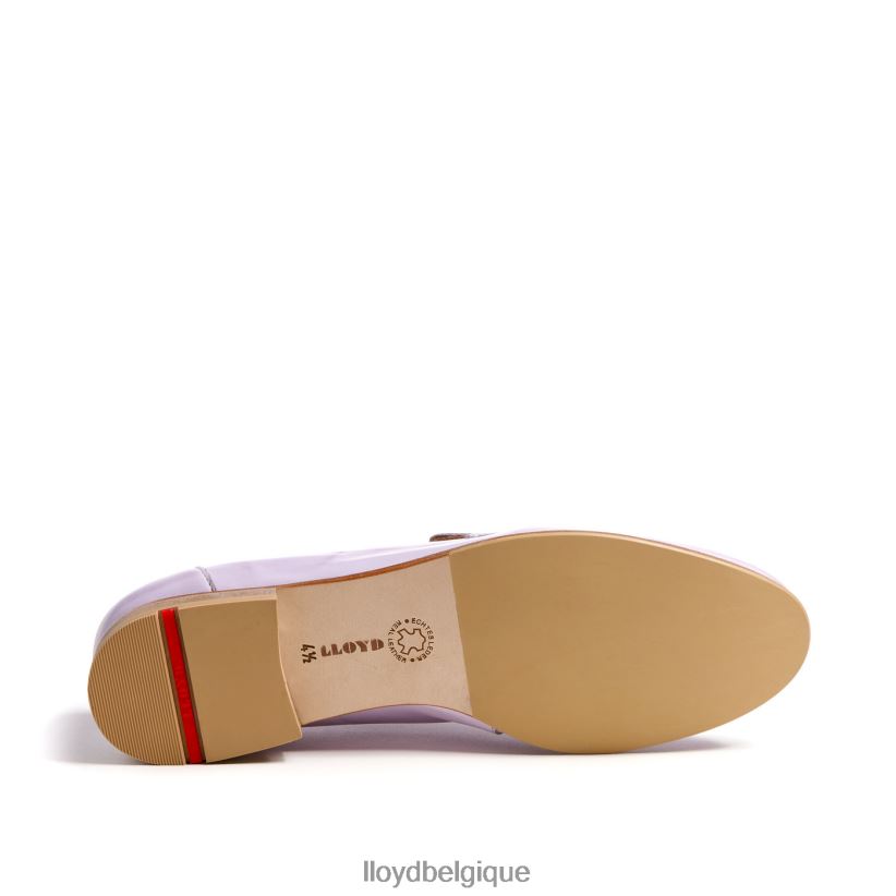LLOYD pantoufle en cuir femmes violet 4Z6Z661128 chaussures