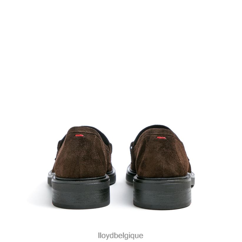 LLOYD pantoufle en cuir à enfiler femmes brun 4Z6Z661110 chaussures