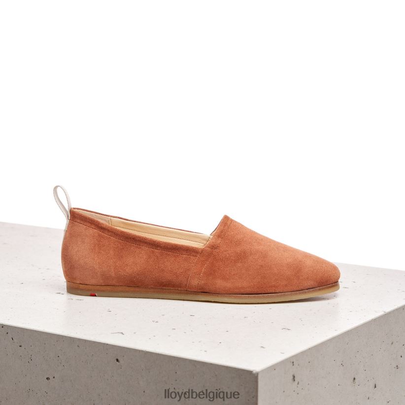 LLOYD pantoufle en cuir à enfiler femmes brun 4Z6Z661123 chaussures