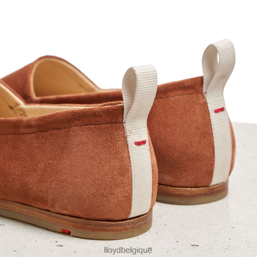 LLOYD pantoufle en cuir à enfiler femmes brun 4Z6Z661123 chaussures