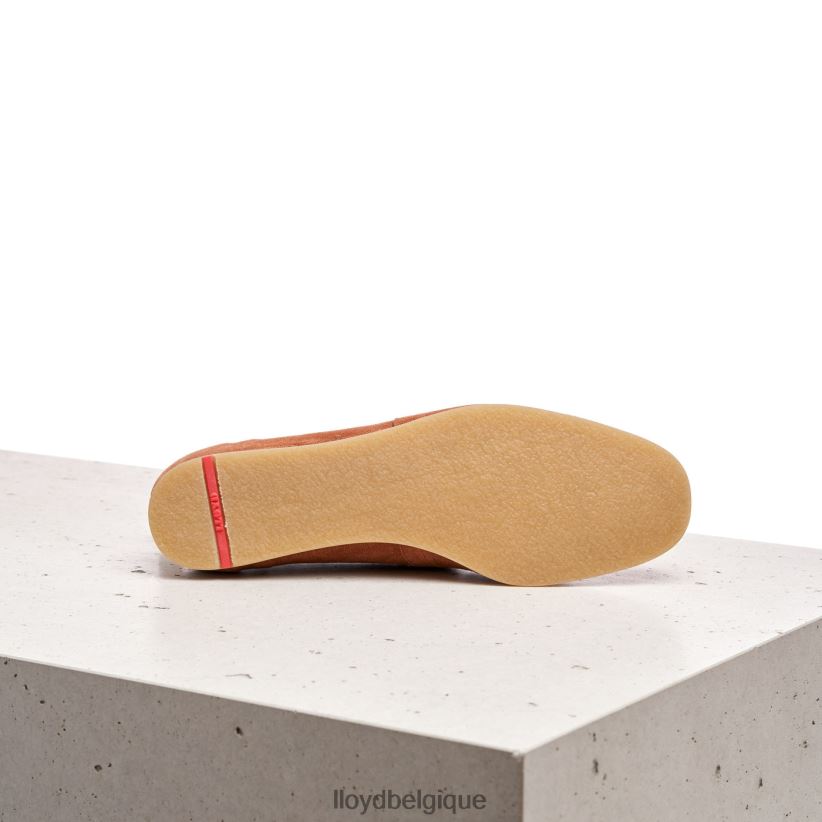 LLOYD pantoufle en cuir à enfiler femmes brun 4Z6Z661123 chaussures