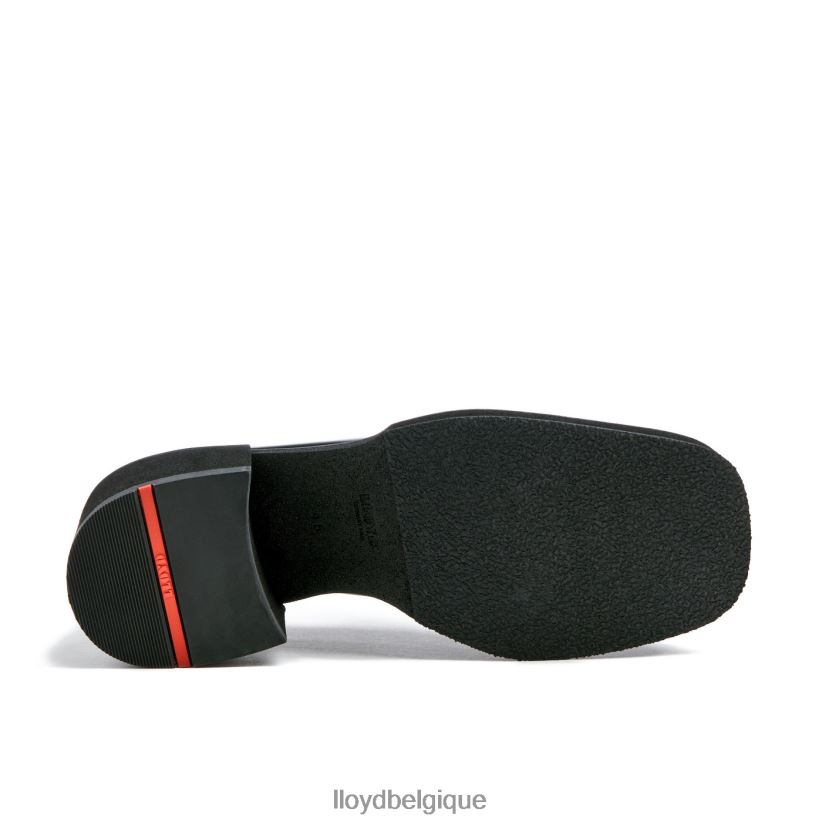 LLOYD pantoufle en cuir à enfiler femmes noir 4Z6Z661113 chaussures