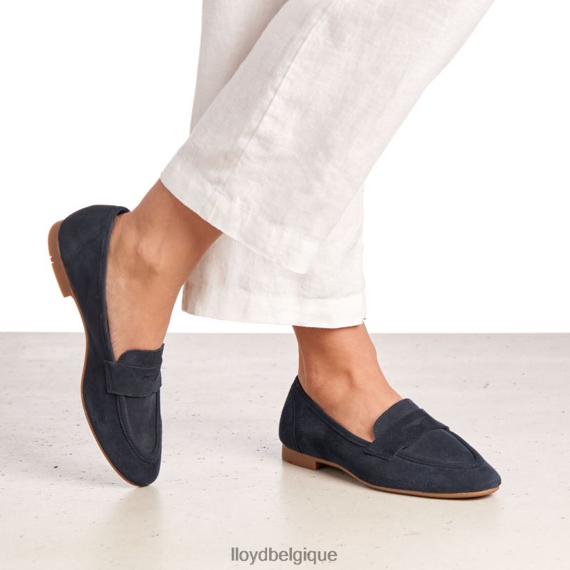 LLOYD pantoufle en daim femmes bleu 4Z6Z661152 chaussures
