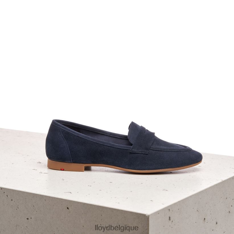 LLOYD pantoufle en daim femmes bleu 4Z6Z661152 chaussures