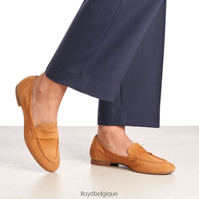 LLOYD pantoufle en daim femmes brun 4Z6Z661136 chaussures