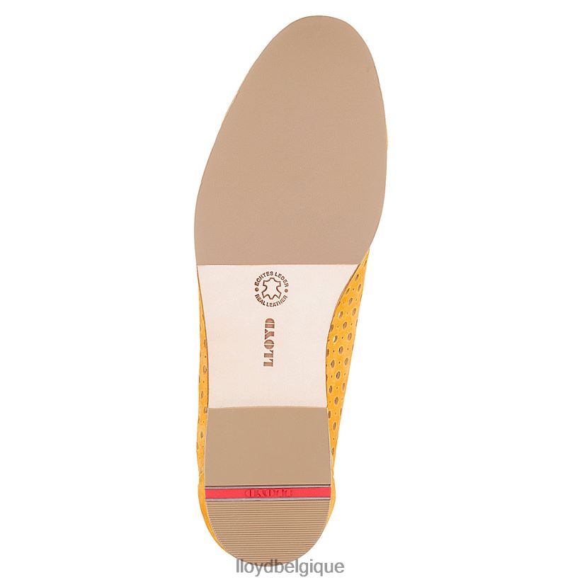 LLOYD pantoufle en daim femmes jaune 4Z6Z661149 chaussures
