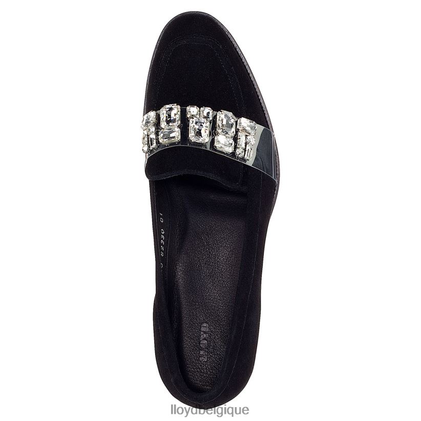 LLOYD pantoufle en daim femmes noir 4Z6Z661138 chaussures