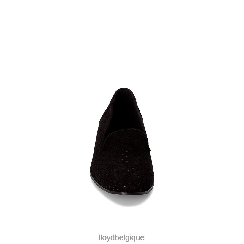 LLOYD pantoufle en daim femmes noir 4Z6Z661145 chaussures