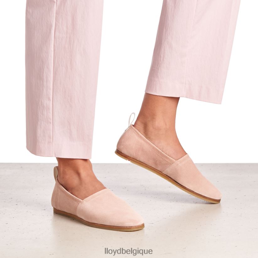 LLOYD pantoufle en daim femmes rose 4Z6Z661124 chaussures