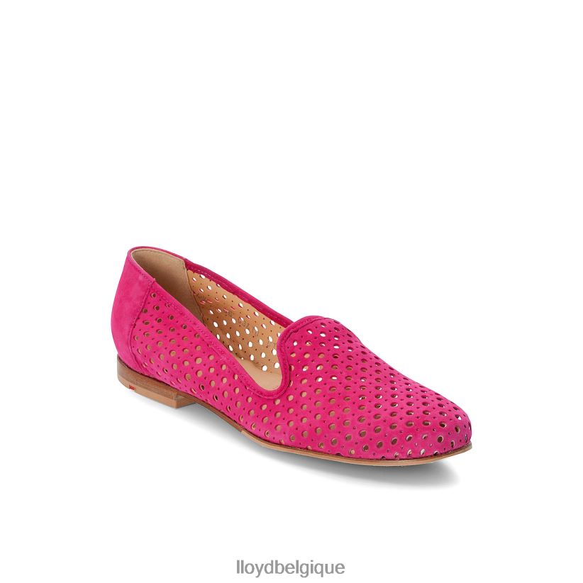 LLOYD pantoufle en daim femmes rouge 4Z6Z661141 chaussures
