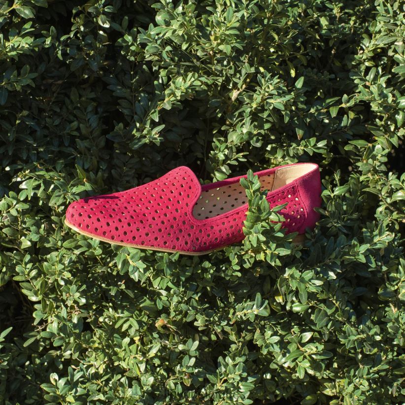 LLOYD pantoufle en daim femmes rouge 4Z6Z661141 chaussures