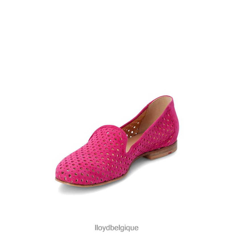 LLOYD pantoufle en daim femmes rouge 4Z6Z661141 chaussures