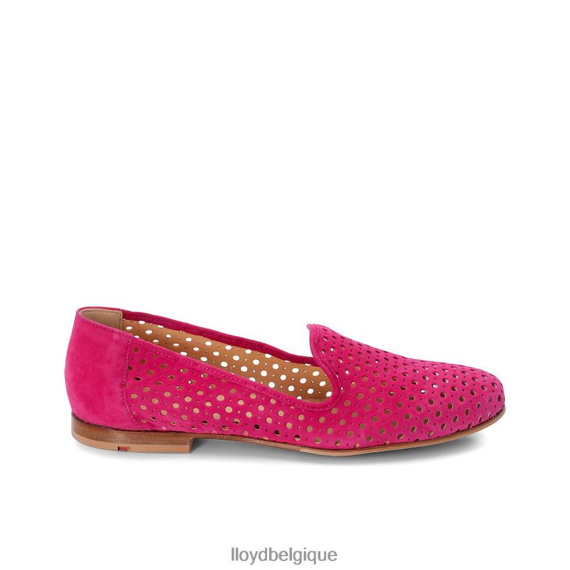 LLOYD pantoufle en daim femmes rouge 4Z6Z661141 chaussures