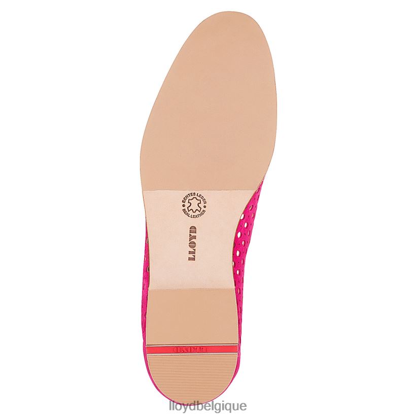 LLOYD pantoufle en daim femmes rouge 4Z6Z661141 chaussures