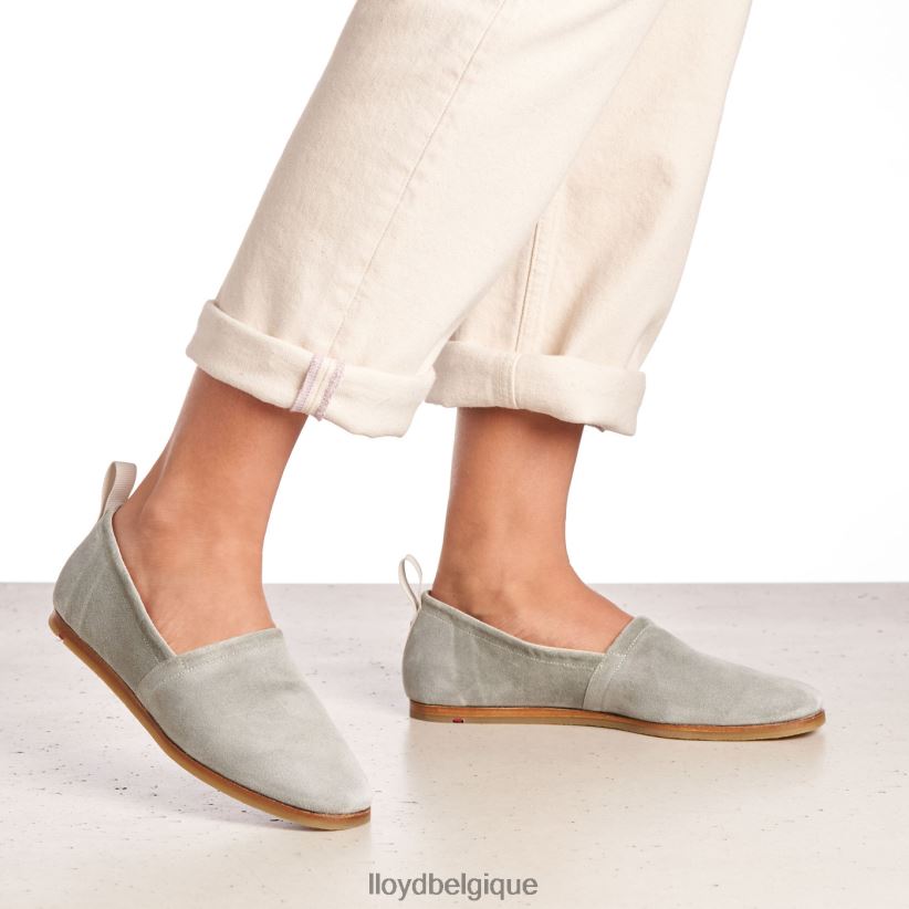 LLOYD pantoufle en daim femmes vert 4Z6Z661125 chaussures