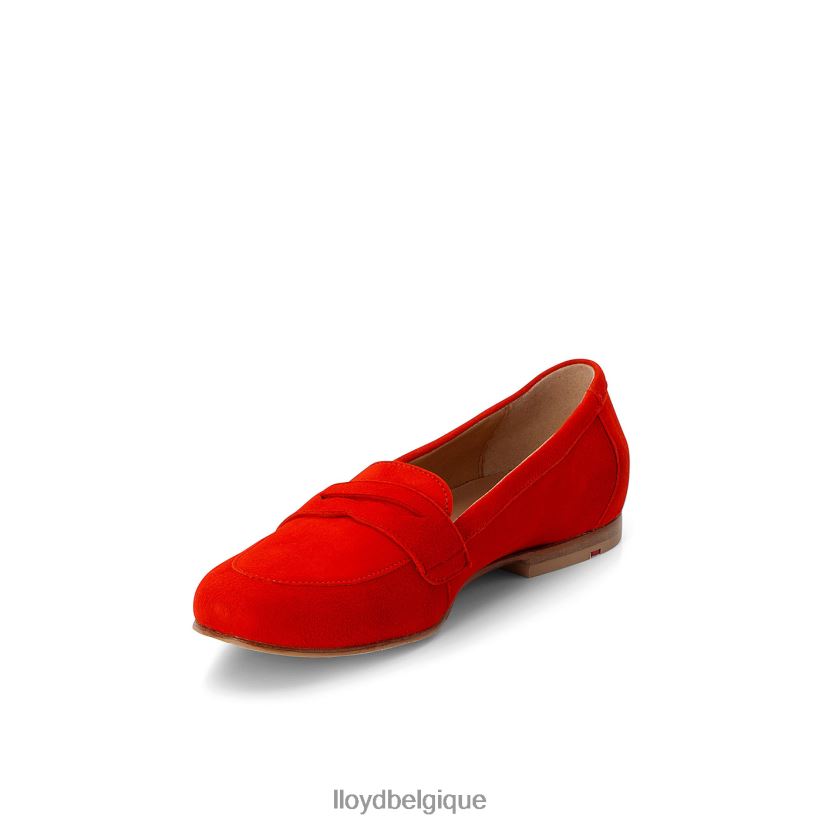 LLOYD pantoufle mocassin femmes rouge 4Z6Z661083 chaussures