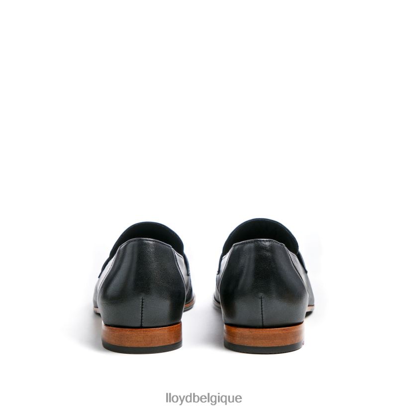 LLOYD pantoufle à enfiler en cuir brut femmes noir 4Z6Z661005 chaussures