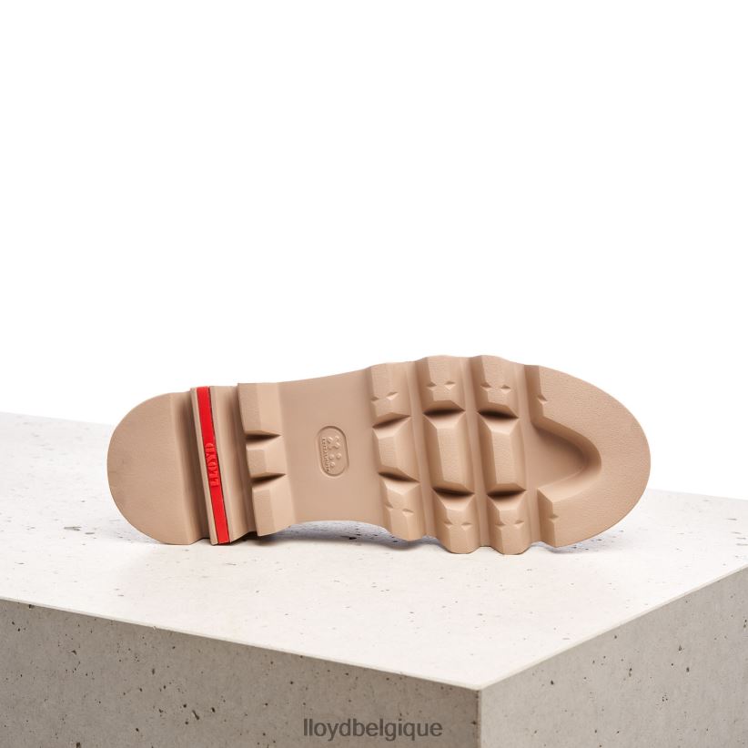 LLOYD pantoufle à enfiler en cuir femmes brun 4Z6Z661055 chaussures