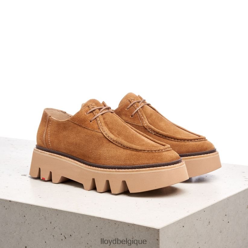 LLOYD pantoufle à lacets femmes brun 4Z6Z661038 chaussures