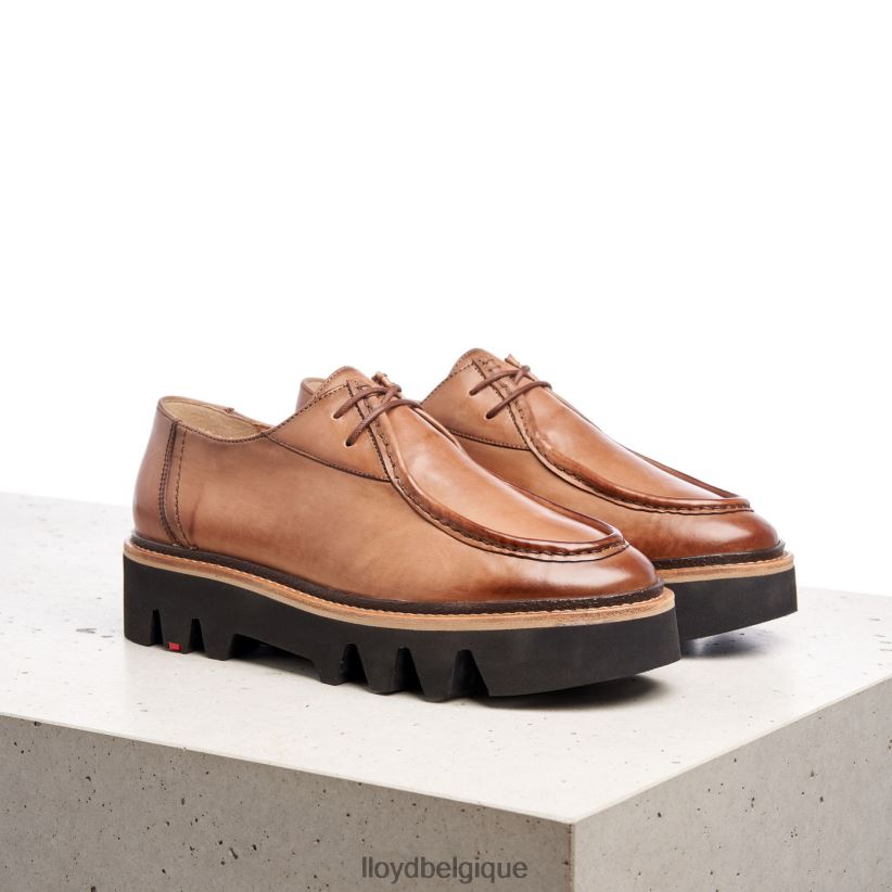 LLOYD pantoufle à lacets femmes brun 4Z6Z661358 chaussures