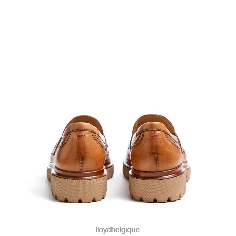 LLOYD pantoufles en cuir à enfiler femmes brun 4Z6Z661115 chaussures