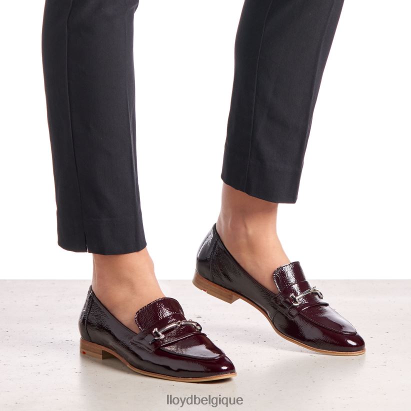 LLOYD pantoufles en cuir à enfiler femmes brun 4Z6Z661130 chaussures