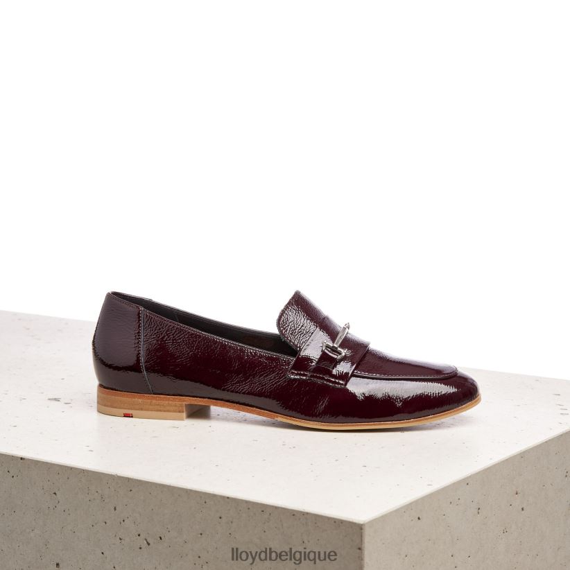 LLOYD pantoufles en cuir à enfiler femmes brun 4Z6Z661130 chaussures