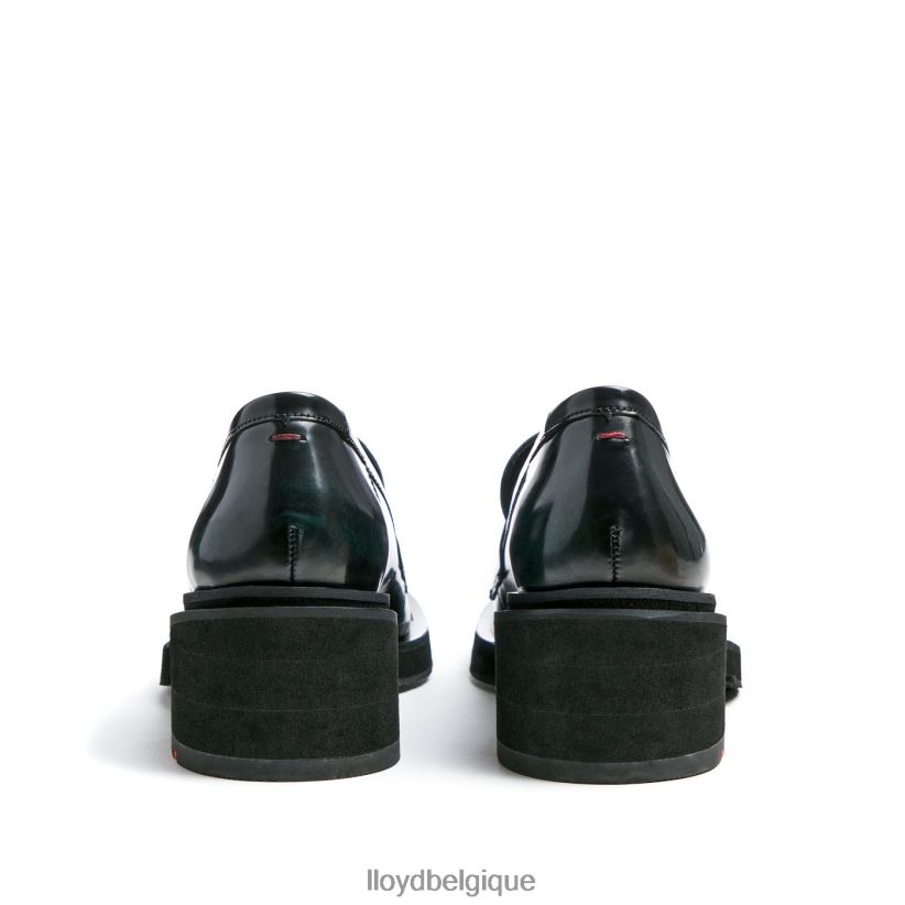 LLOYD pantoufles en cuir à enfiler femmes vert 4Z6Z661114 chaussures