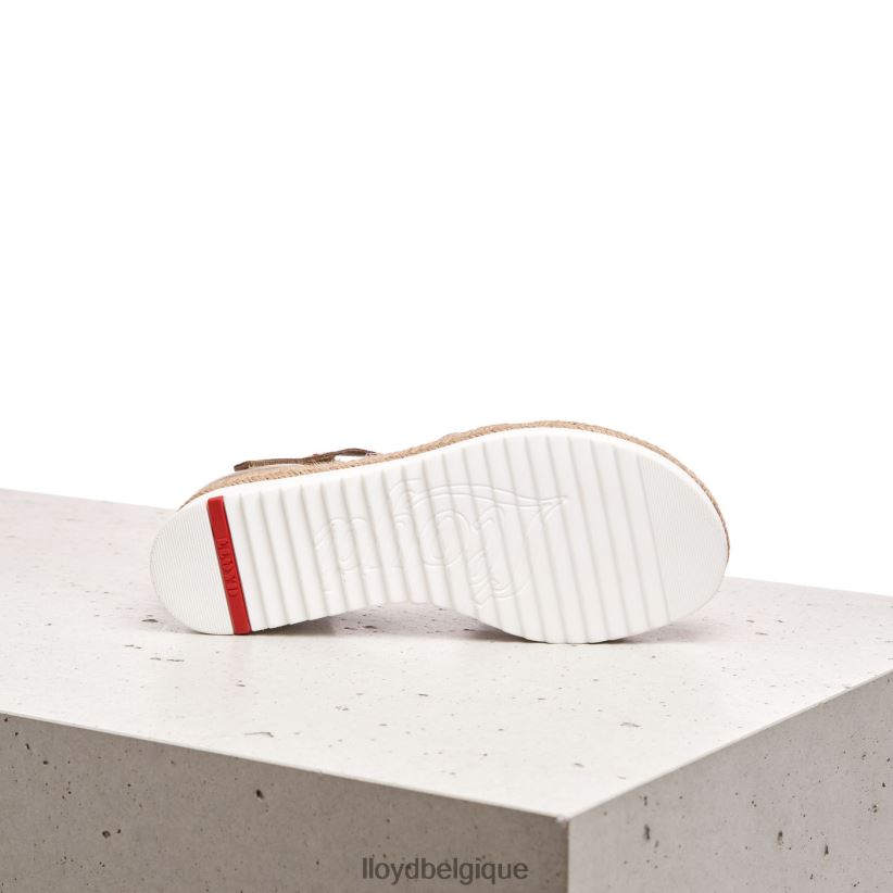 LLOYD sandale compensée femmes beige 4Z6Z661229 chaussures