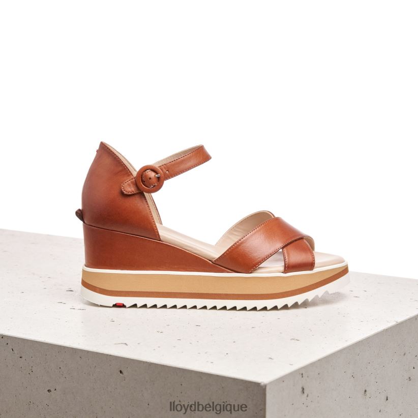 LLOYD sandale compensée femmes brun 4Z6Z661204 chaussures