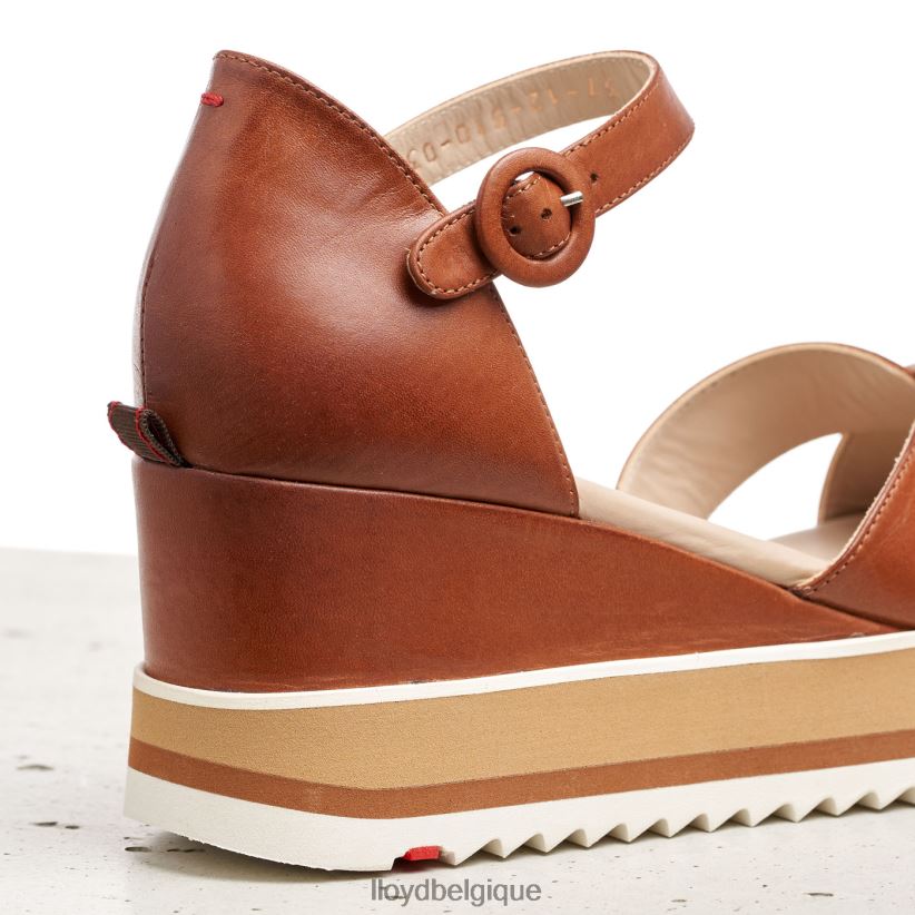 LLOYD sandale compensée femmes brun 4Z6Z661204 chaussures
