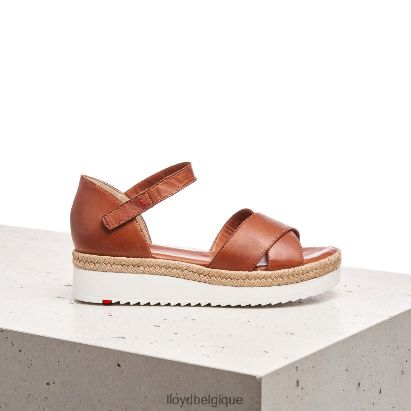 LLOYD sandale compensée femmes brun 4Z6Z661237 chaussures