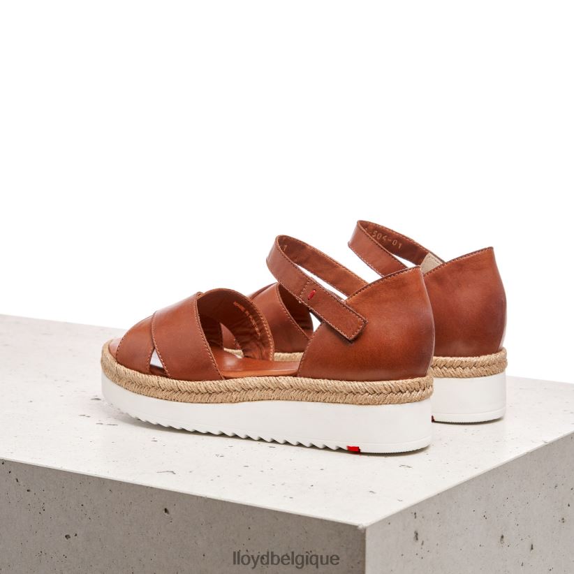 LLOYD sandale compensée femmes brun 4Z6Z661237 chaussures