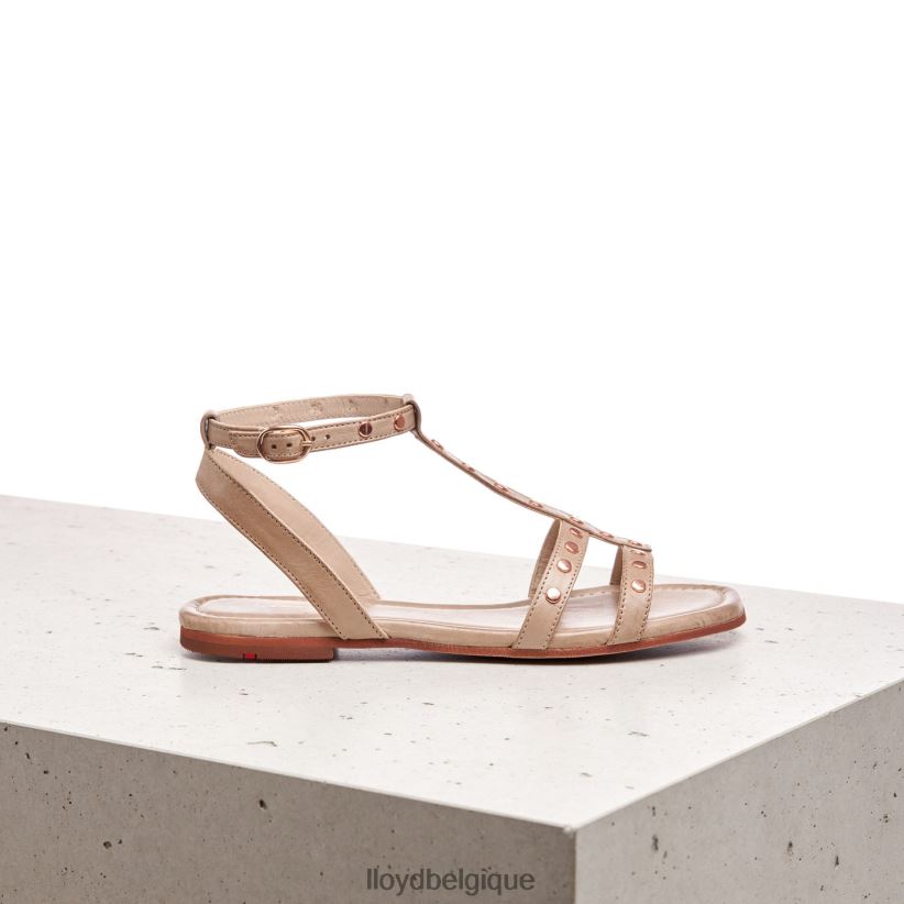 LLOYD sandale en cuir femmes beige 4Z6Z661238 chaussures
