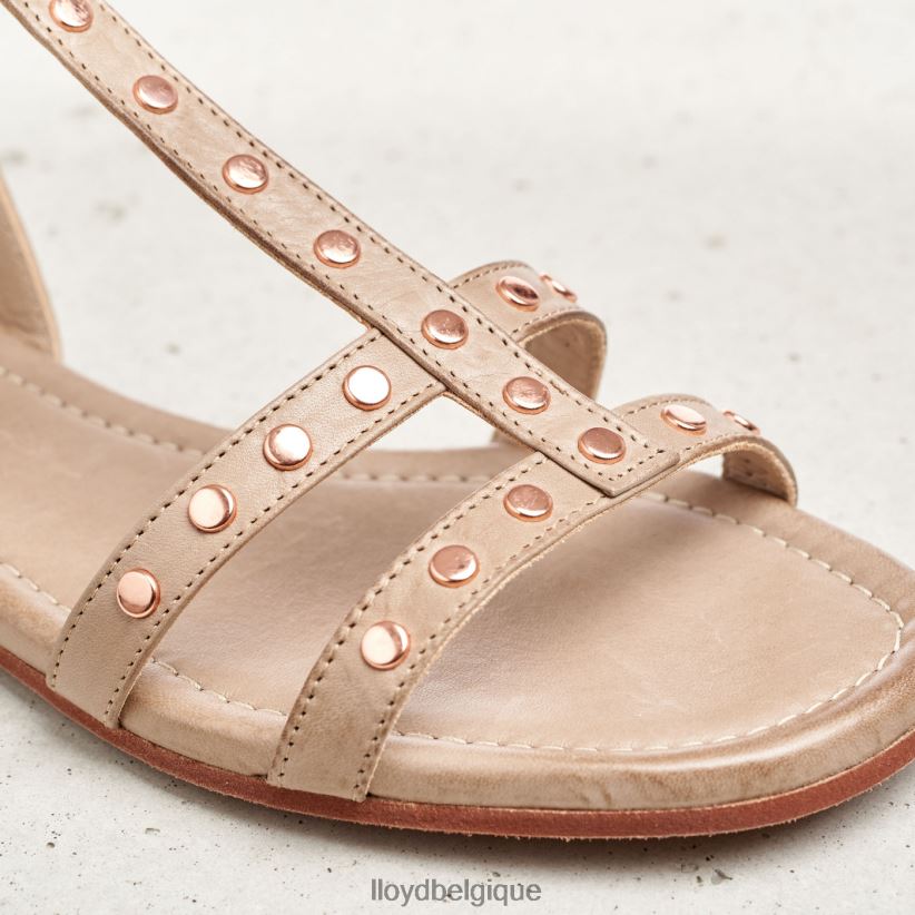 LLOYD sandale en cuir femmes beige 4Z6Z661238 chaussures
