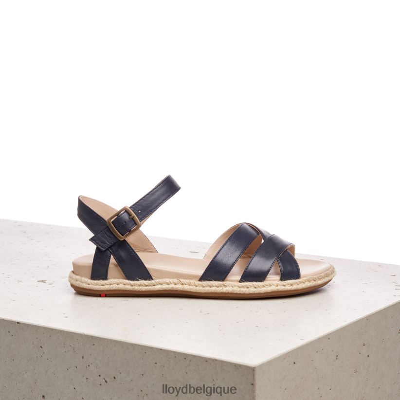 LLOYD sandale en cuir femmes bleu 4Z6Z661209 chaussures