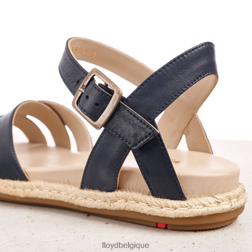 LLOYD sandale en cuir femmes bleu 4Z6Z661209 chaussures