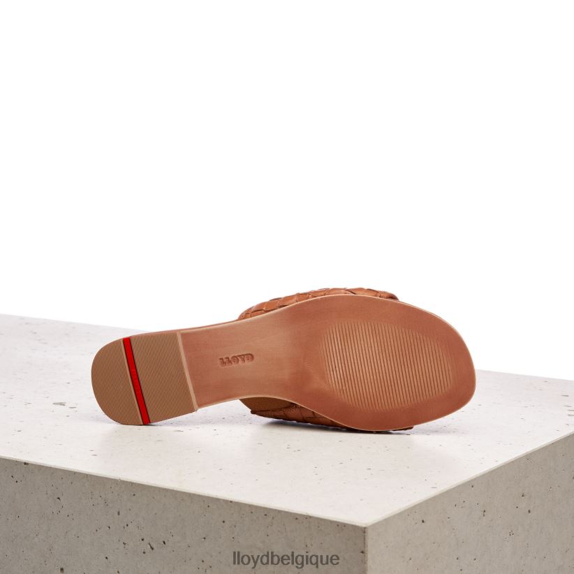 LLOYD sandale en cuir femmes brun 4Z6Z661233 chaussures